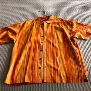 Tommy Bahamas silk shirt